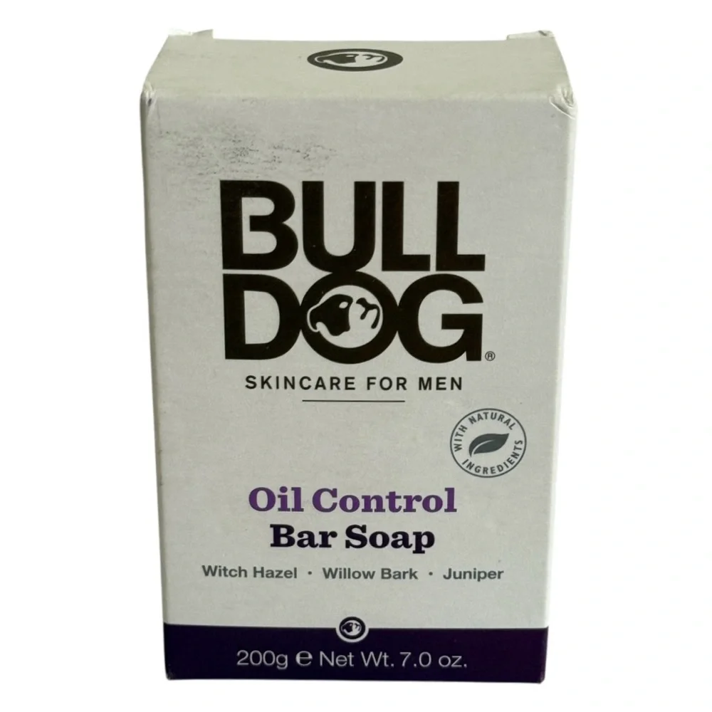 Bulldog Oil Control Bar Soap For Men 7 oz New
